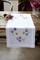Vervaco Stamped Table Runner Cross Stitch Kit 16"X40"-Pretty Pansies